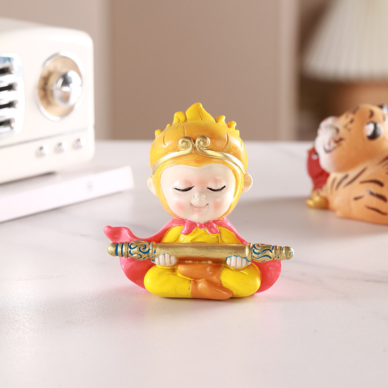 孙悟空摆件齐天大圣手办斗战胜佛桌面家居客厅酒柜玄关装饰品乔迁,淘宝优惠券,粉丝福利购,淘宝优惠卷