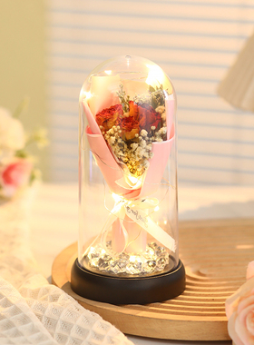 永生花仿真干花束生日礼物女生