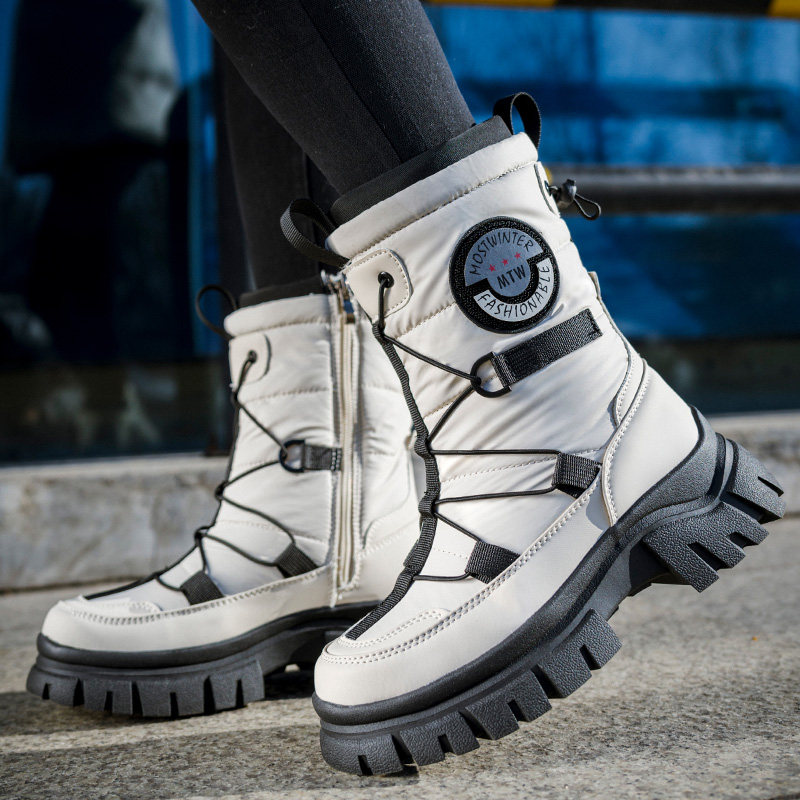 新款最冬天女雪地靴冬季东北加厚保暖棉靴防滑防水女款防寒女靴子,淘宝优惠券,粉丝福利购,淘宝优惠卷