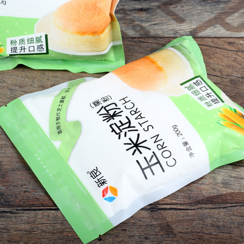 新良玉米淀粉食用家用粟粉生粉烘焙专用200g勾芡蛋糕饼干面包材料 - 图3