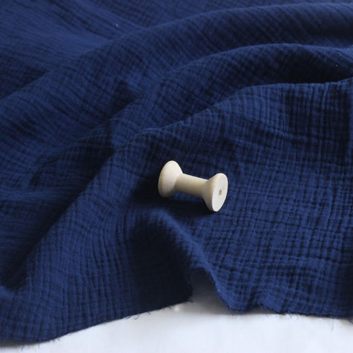 纯棉双层纱布料 绉布泡泡纱   宝宝衣服布料 女装裙子睡衣面料 - 图3
