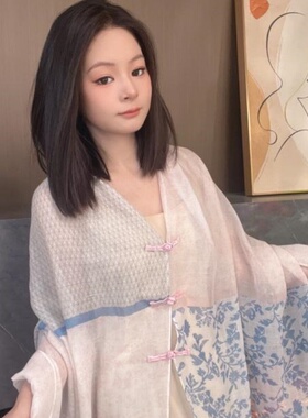 民族风围巾女夏防晒披肩