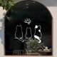 Glass door decorative sticker ins wind anti-collision wall sticker