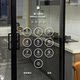 Glass door anti-collision sticker Sliding door glass sticker