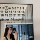 Sticker mirror decoration English alphabet wall sticker
