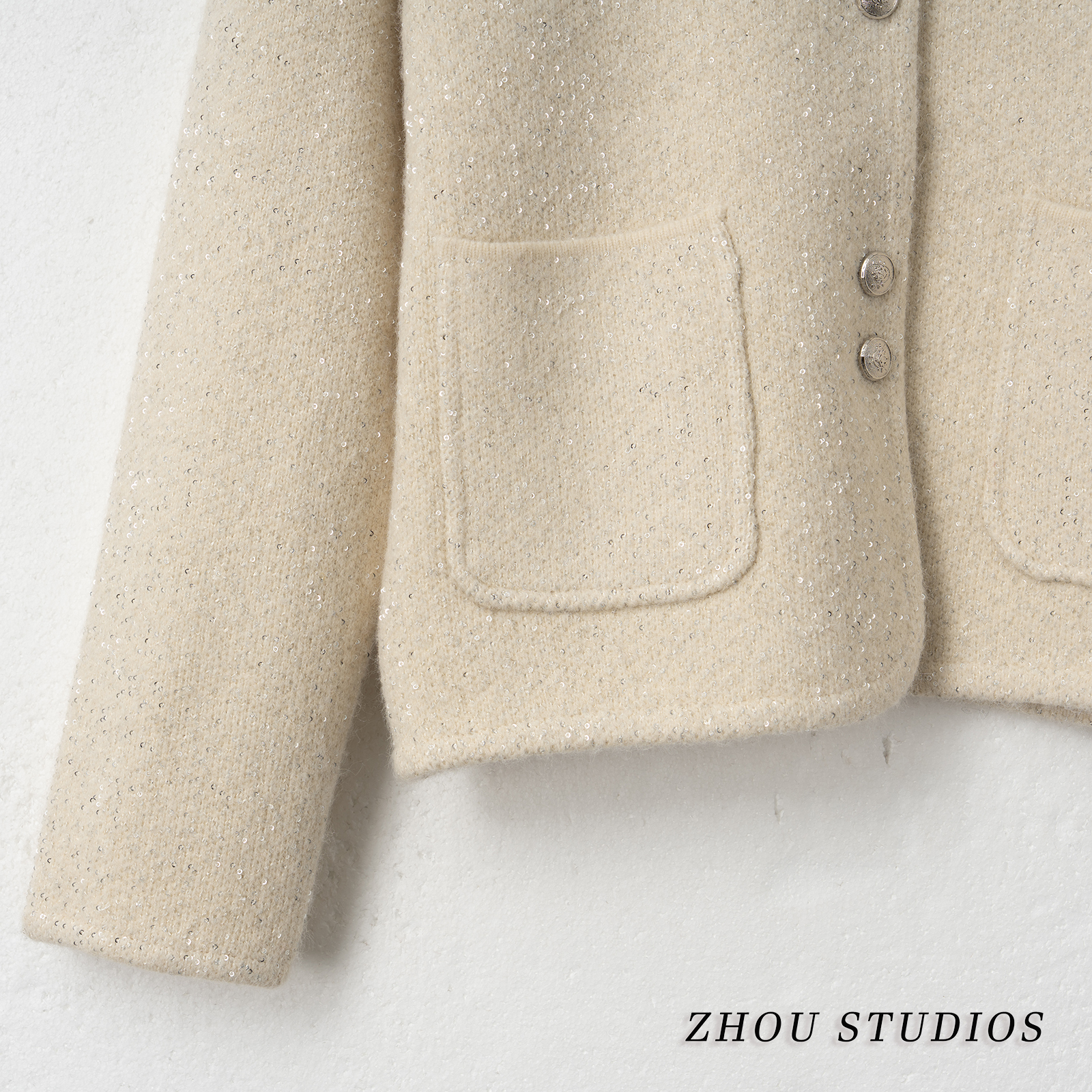 （周哥甄选）米色外套-31972 - 图0