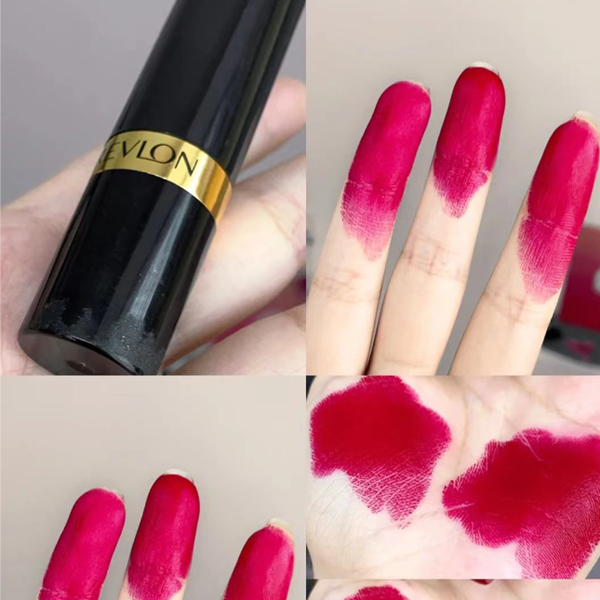 Revlon露华浓口红丽彩黑管唇膏225/761/745/豆沙色滋润日期新鲜