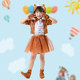Cartoon animal performance little tiger dance costume for boys and girls