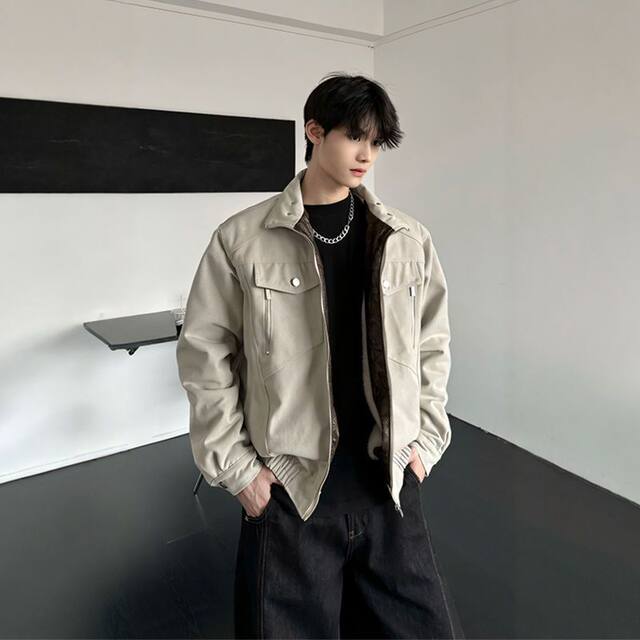 Year of the Snake Limited Mountain Python Stand Collar Jacket for Men and Women Spring Mountain Eagle Jacket Advanced Workwear Jacket Loose Top