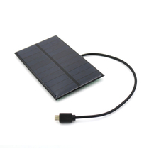 5 5V 300mA 1 65W drop glue solar panels with USB Android port solar charge