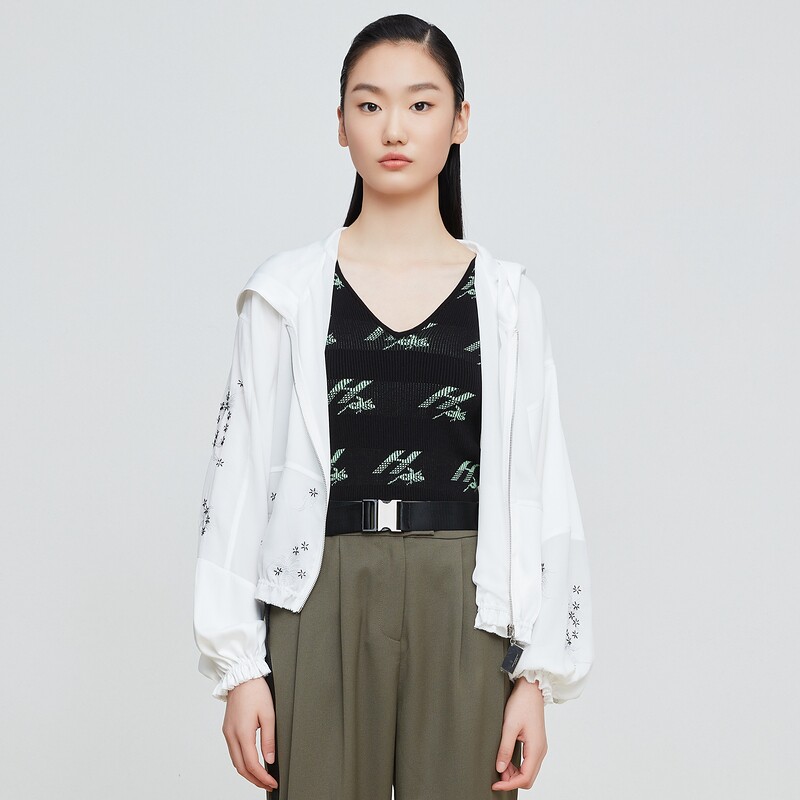 HPLY荷比俪新款简约舒适百搭针织背心