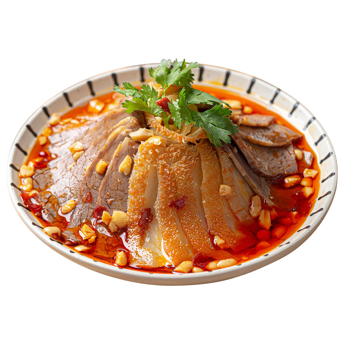 廖记棒棒鸡夫妻肺片600g四川成都特产卤味零食麻辣红油熟食凉拌 - 图3