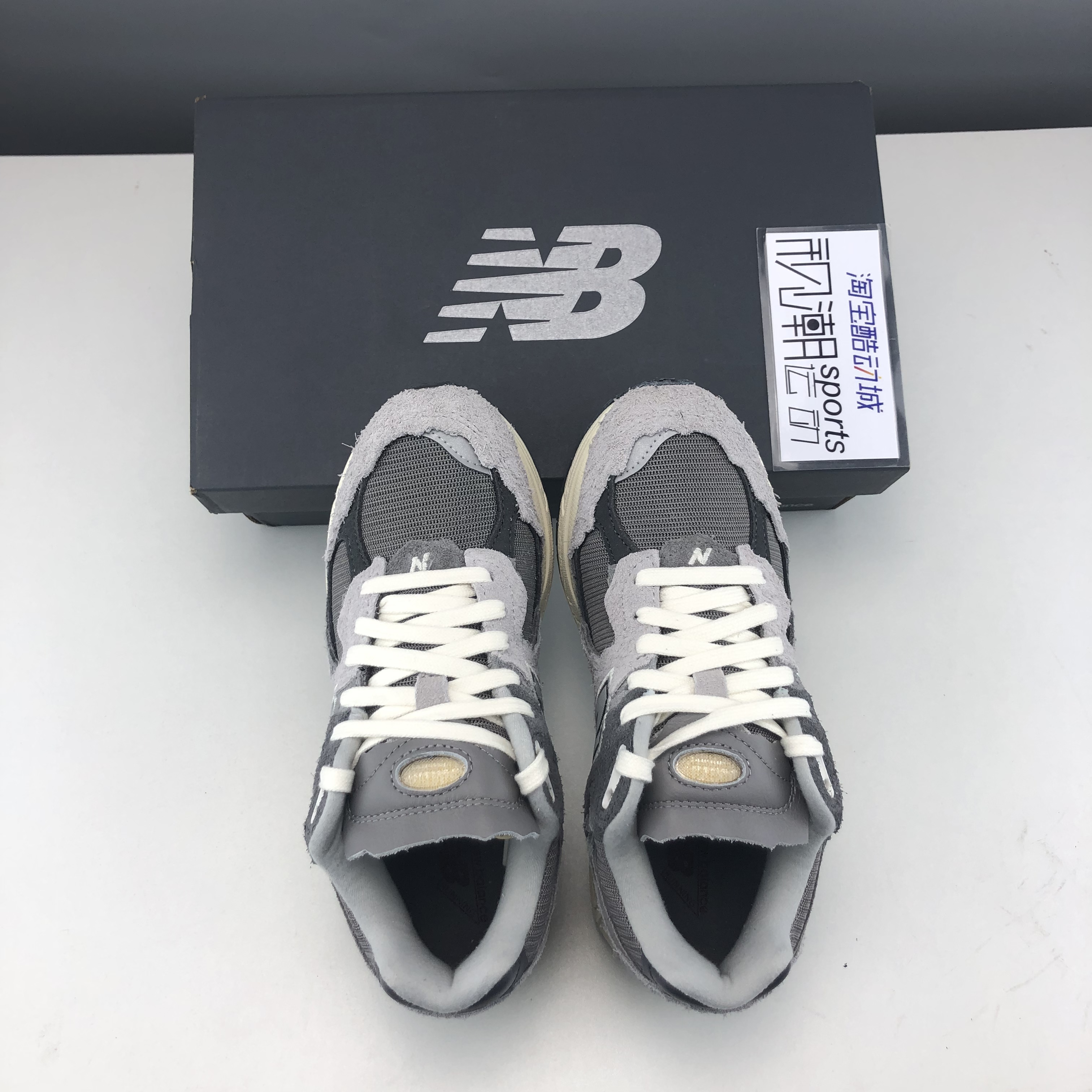 New Balance NB2002R云雨灰不规则裁剪解构复古休闲跑鞋 M2002RDA - 图2