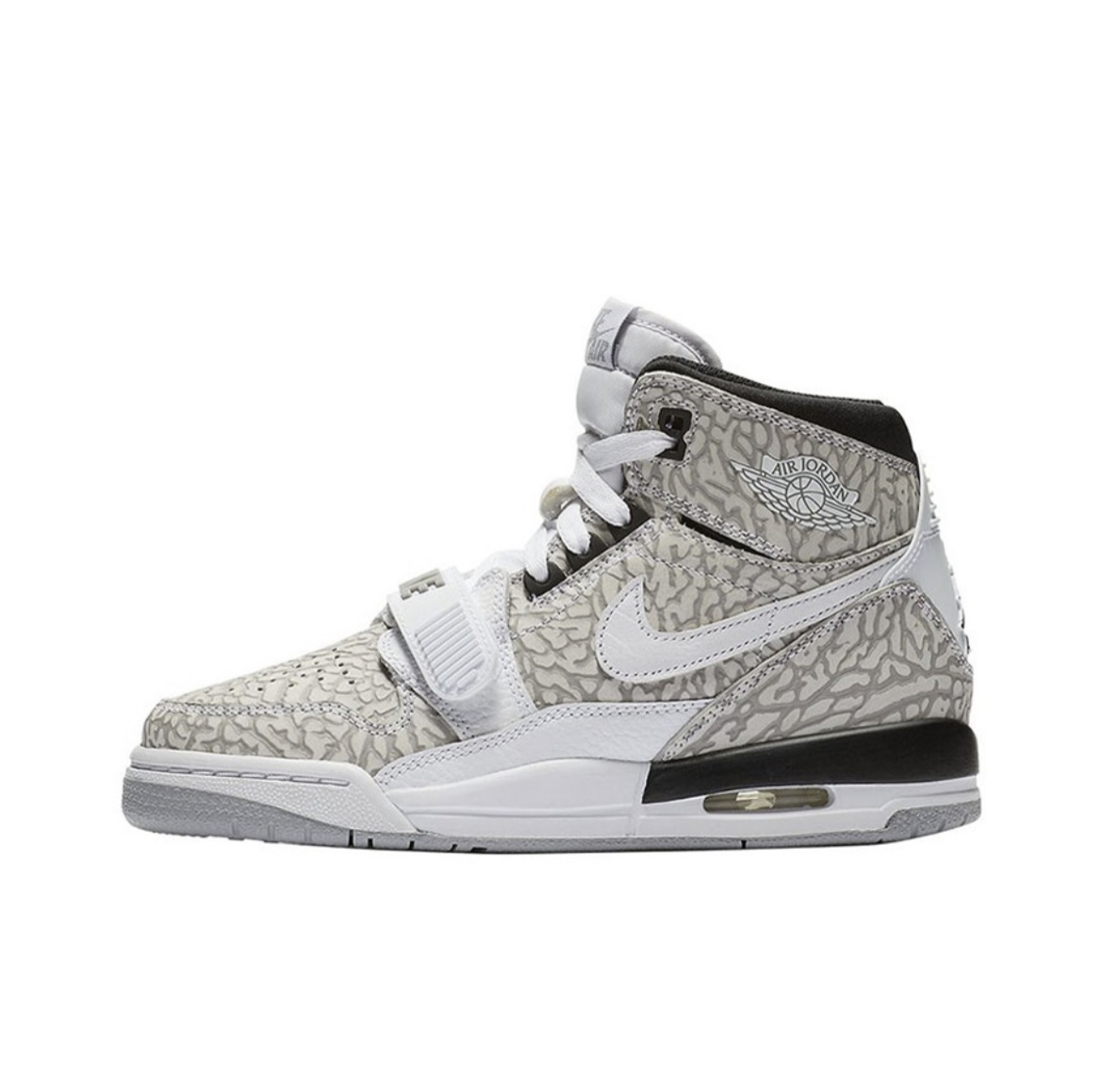 Air Jordan Legacy312爆裂纹白水泥女子复古高帮篮球鞋AT4040-100-图3