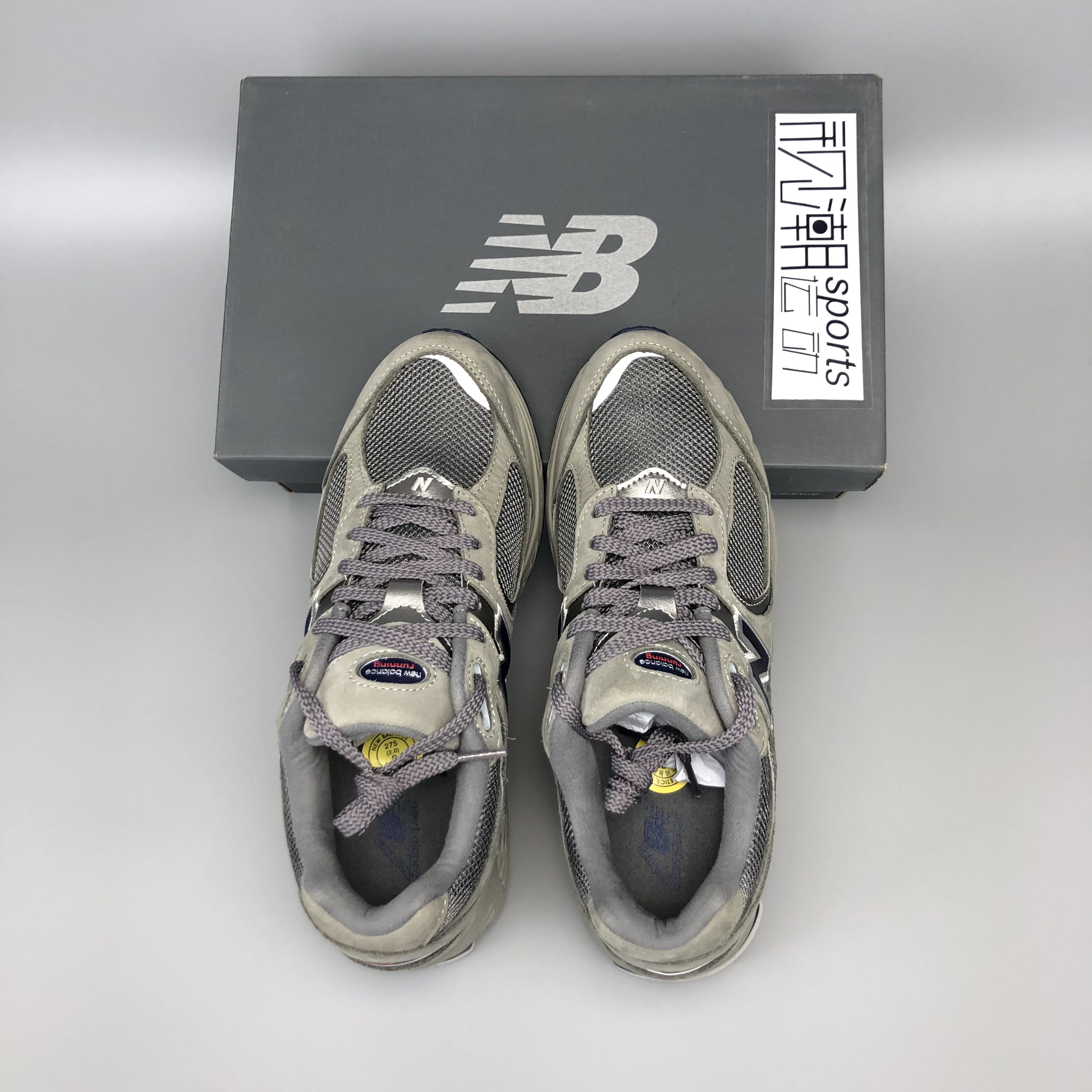 New Balance NB2002经典灰男女复古缓震休闲运动慢跑鞋ML2002R-图2