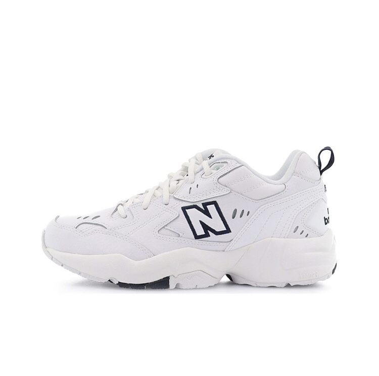 NewBalance NB608系列IU同款男女复古老爹运动休闲小白鞋608WT - 图3