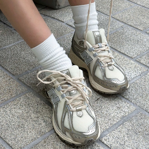 New Balance NB1906R米色男女百搭厚底缓震老爹鞋跑步鞋U1906RCN-图1