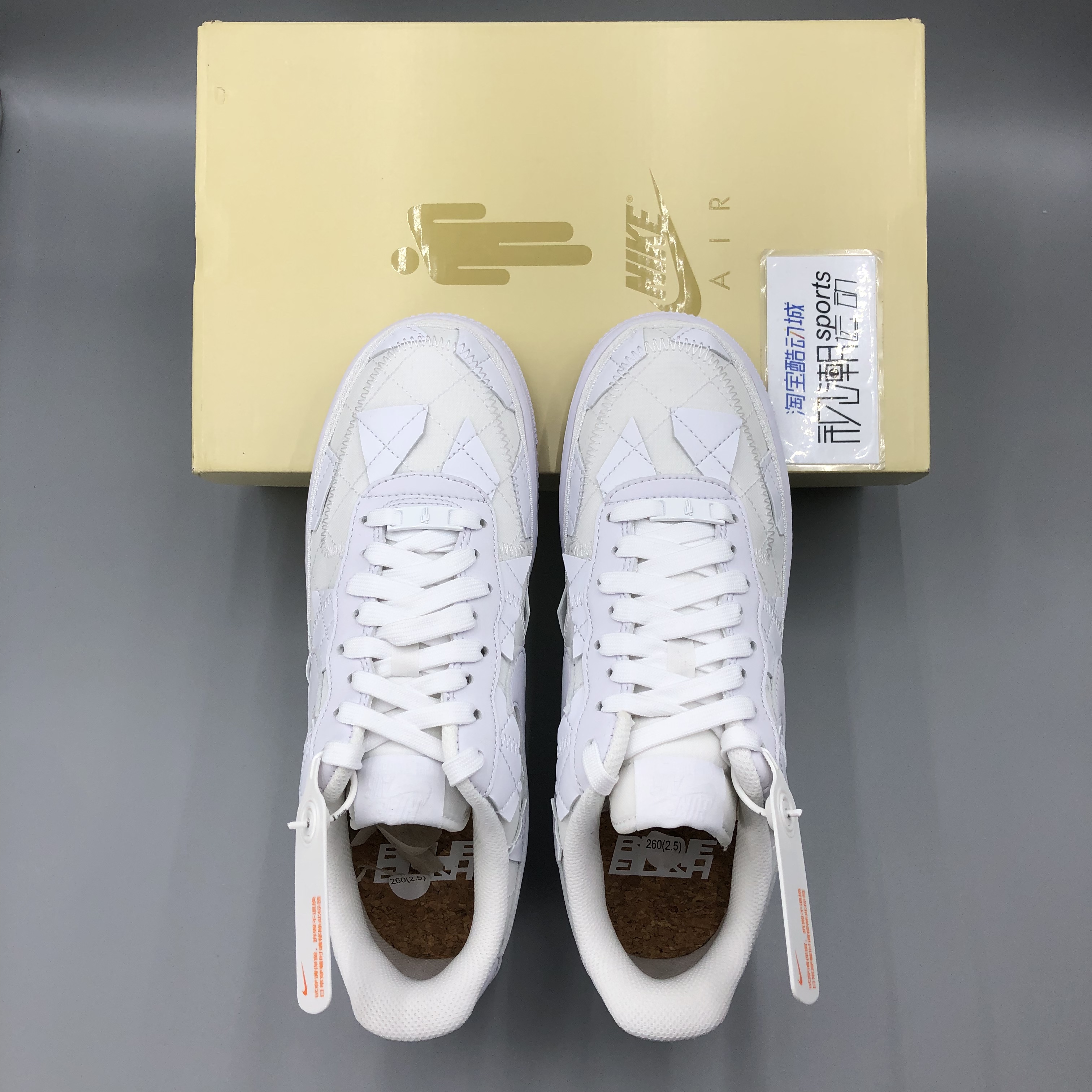 Nike耐克AirForce 1 Low Billie碧梨白男女AF1空军板鞋DZ3674-100-图2