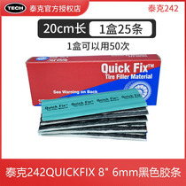 Electric vehicle Locomotive Car Teke 242 Black Adhesive Tape Complement Tire 25 root box tire repair Tire Repair Tire