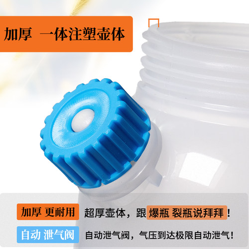 喷壶压力喷水壶园艺植物浇花喷雾打药除尘消毒 带刻度 微型家园艺 - 图1