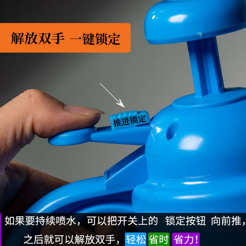喷壶压力喷水壶园艺植物浇花喷雾打药除尘消毒 带刻度 微型家园艺 - 图2
