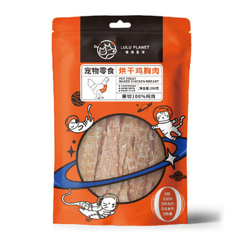 LULU Planet pet snacks ລາງວັນການຝຶກອົບຮົມເສັ້ນໄກ່ແລະເສັ້ນເປັດ, ເປັນທໍາມະຊາດແລະມີສຸຂະພາບດີ, ບໍ່ມີສານເສບຕິດ.