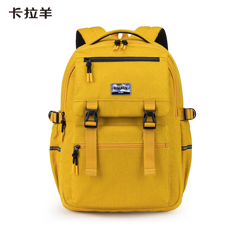 卡拉羊多隔层双肩男包女旅行双肩包 吉祥箱包双肩背包