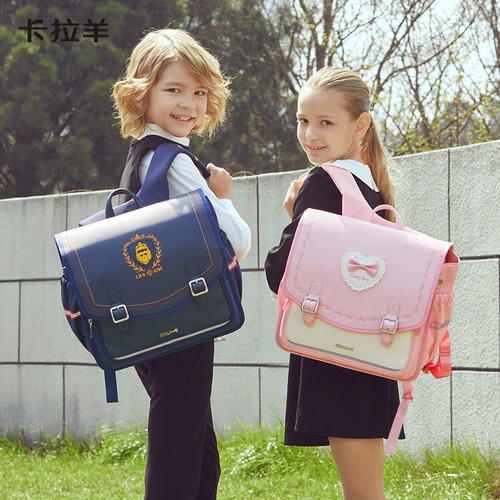 Школьный рюкзак со сниженной нагрузкой, 1234 года, горизонтальная версия, защита позвоночника