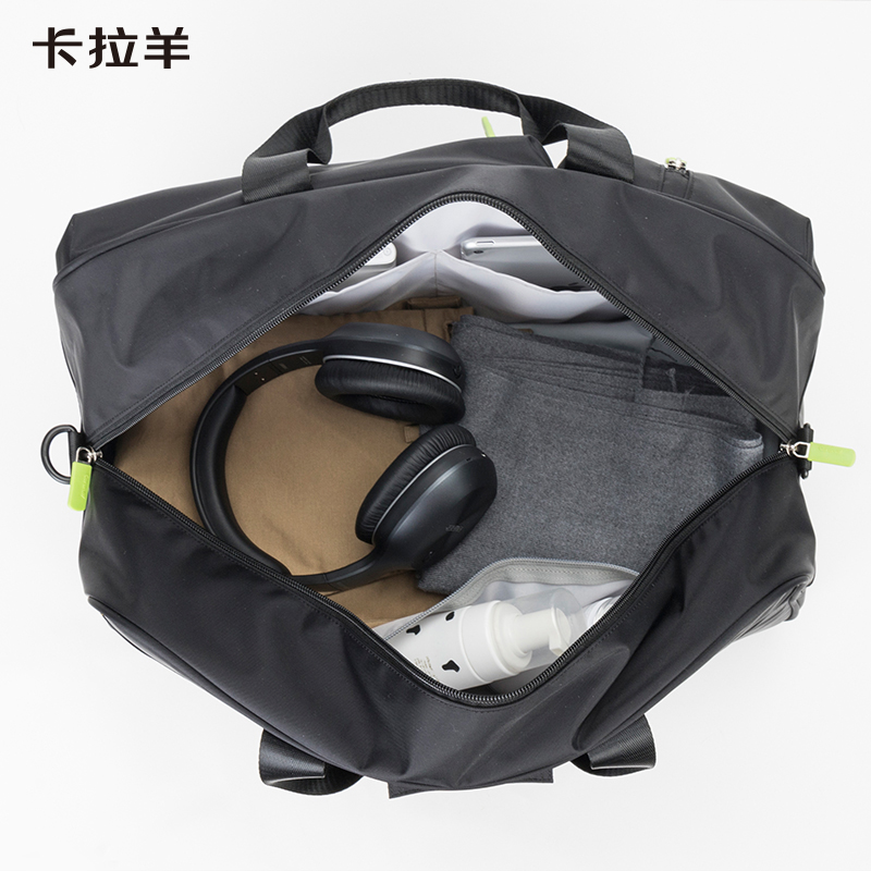 卡拉羊旅行包男女超大容量行李包防水泼旅行包可登机新款旅行李包