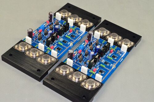 PM-6 HiFi发烧级大功率金封功放板 成品板 可调甲类A类 - 图3