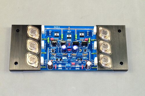 PM-6 HiFi发烧级大功率金封功放板 成品板 可调甲类A类 - 图2