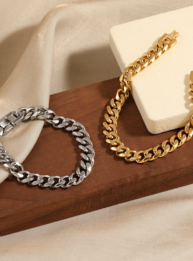 诗予饰古巴手链男士六面磨多规格