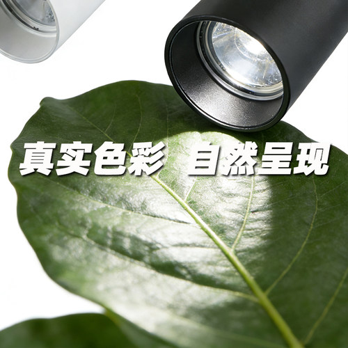 雷士照明 led轨道射灯24w展厅服装店明装导轨灯 35W明装天花灯320 - 图2