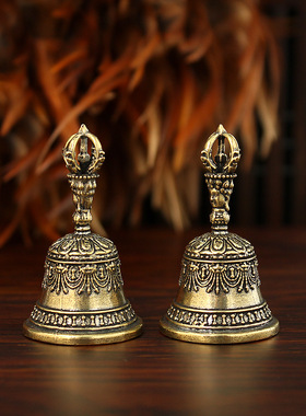 新款黄铜金刚降魔杵铃铛