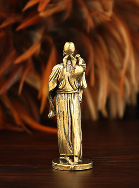 微缩李白迷你人物诗人李白摆件