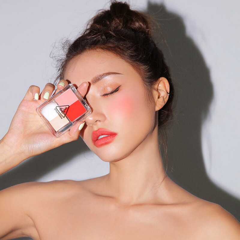 stylenanda官方3ce dual内附刷子 stylenanda海外腮红/胭脂