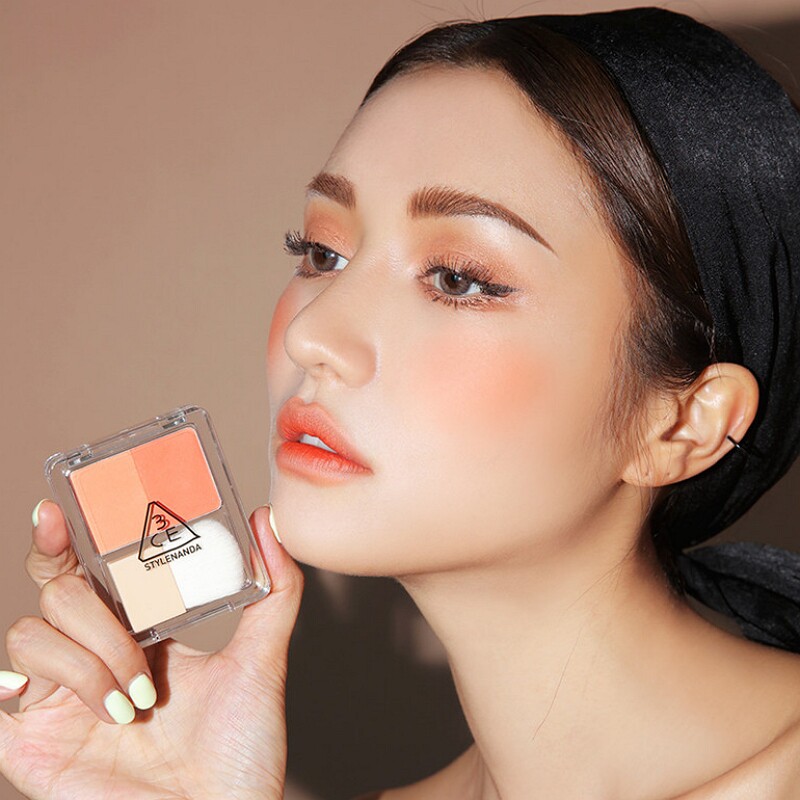 stylenanda官方3ce dual内附刷子 stylenanda海外腮红/胭脂