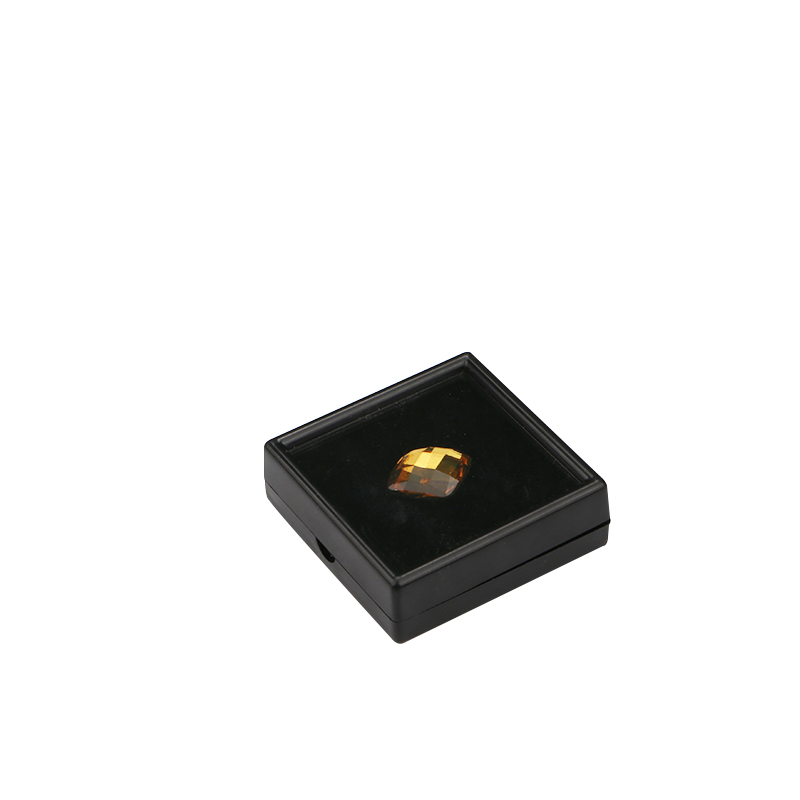 珠宝收纳盒透明塑料戒面裸石盒宝石盒子钻石盒裸钻彩宝盒展示盒子-图3