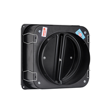 Universal kitchen appliances fire check check valve smoke exhaust ventilator stop valve flue air outlet 180 round hole new