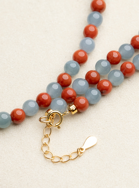 多巴胺配色国风百搭高品天然玉石