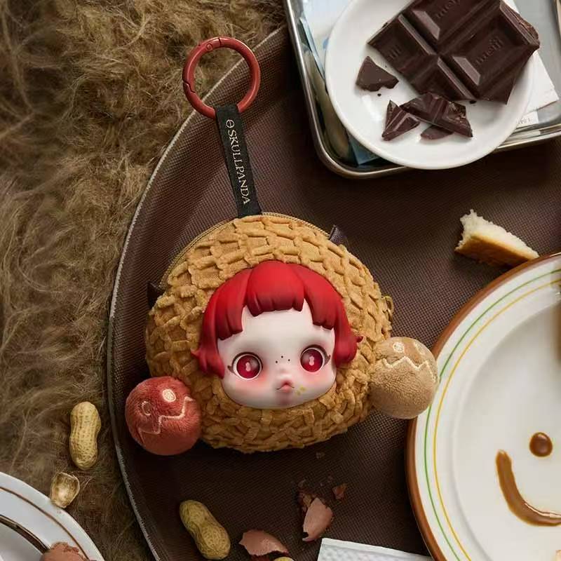 POPMART泡泡玛特 SKULLPANDA不眠剧场系列耳机包潮玩周边礼物 - 图3