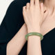 Impression Eyes Hetian Jade Clear Horizontal Jade Bracelet Women's Style
