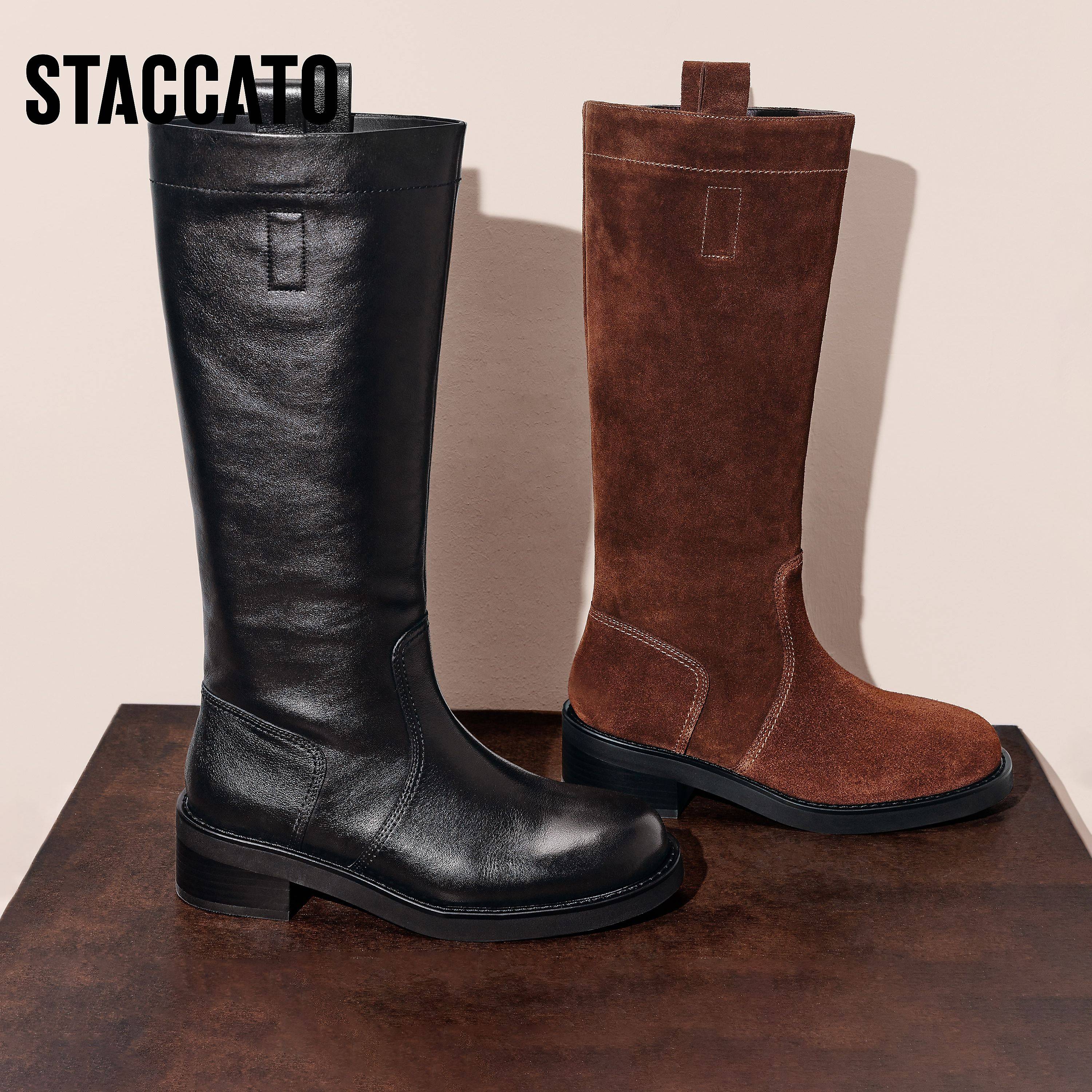 思加图新款暗影骑士英伦复古骑士靴长靴高筒靴时装靴靴子EIJ01DG5,淘宝优惠券,粉丝福利购,淘宝优惠卷