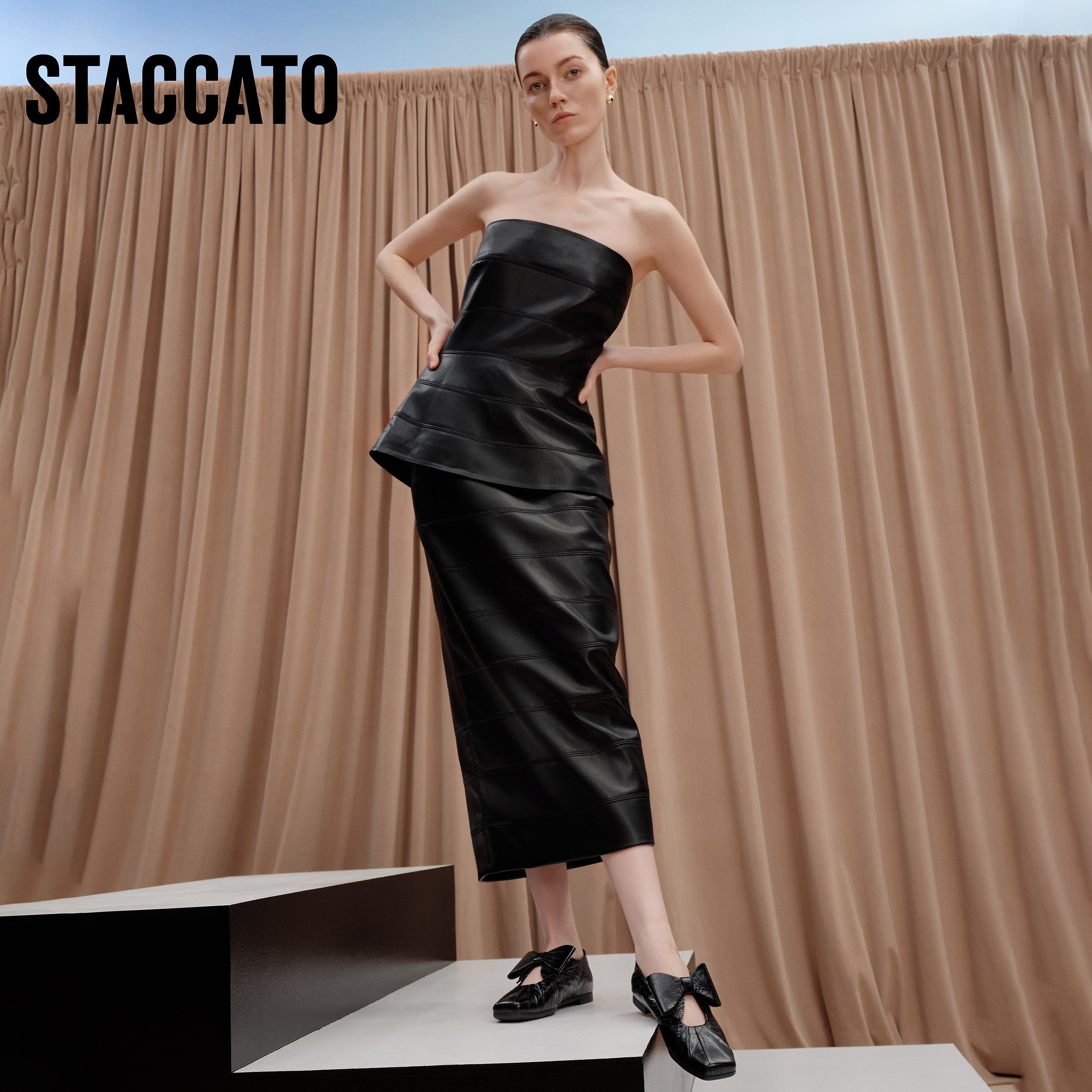 思加图新款东京画家复古法式芭蕾舞鞋平底鞋女小皮鞋EGT03CA5,淘宝优惠券,粉丝福利购,淘宝优惠卷