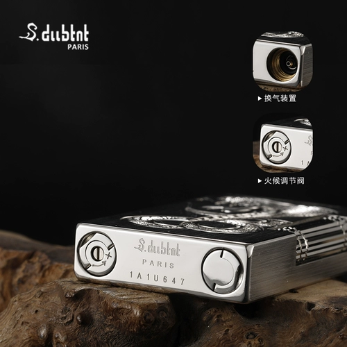 Высококлассная креативная медная зажигалка с боковым колесиком, Франция, делается под заказ