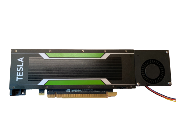 NVIDIA Tesla P4 M4 T4显卡改装主动涡轮散热风扇静音4线PWM-图3