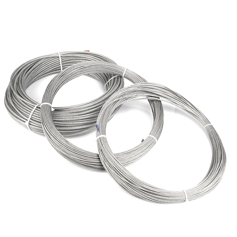 304不锈钢钢丝绳包塑钢丝线包胶细软晾衣绳子1/2/3/4/5/6/8/10mm - 图2
