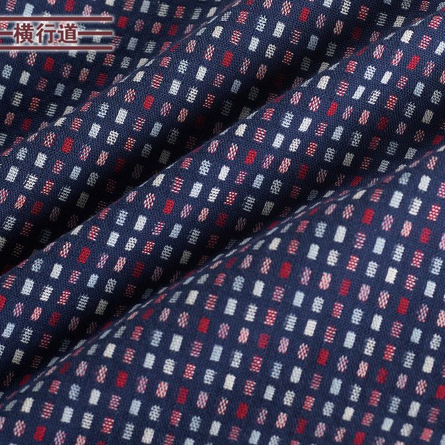 Cotton half-cardigan short-sleeved stand-collar shirt