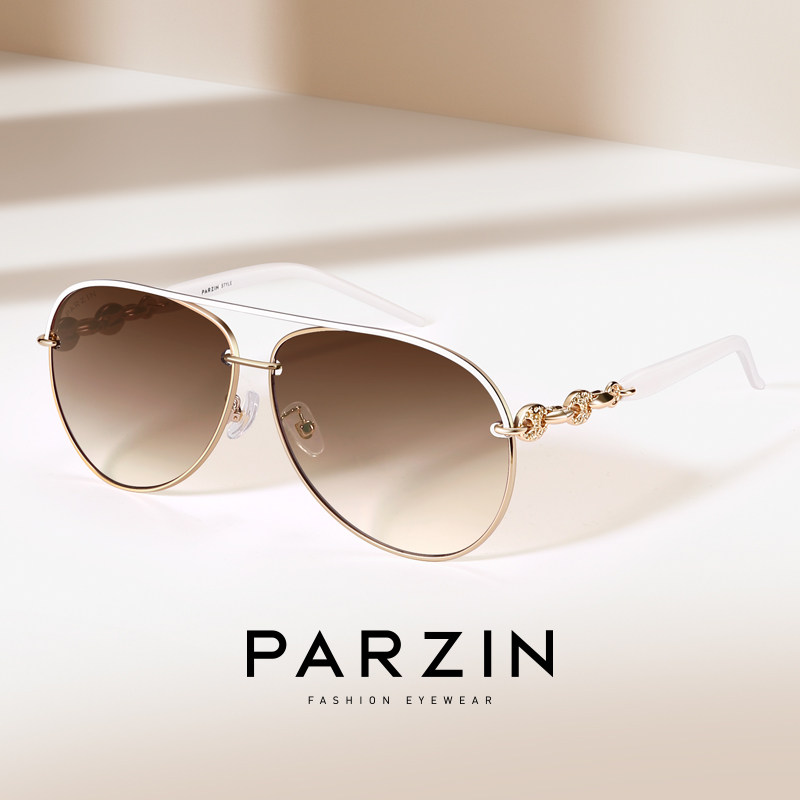 帕森女宋祖儿明星款金属镂空太阳镜 帕森太阳眼镜