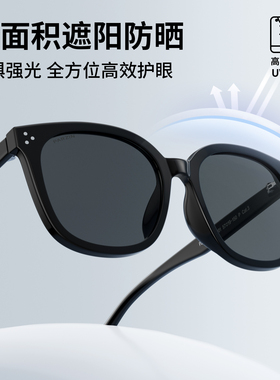 帕森范丞丞同款黑超大框太阳镜